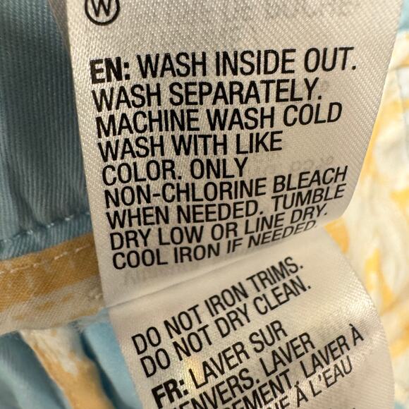Quiksilver Shorts Mens 30 (31x8.5 ACTUAL) Light Blue Waterman Collection NEW - Picture 9 of 11